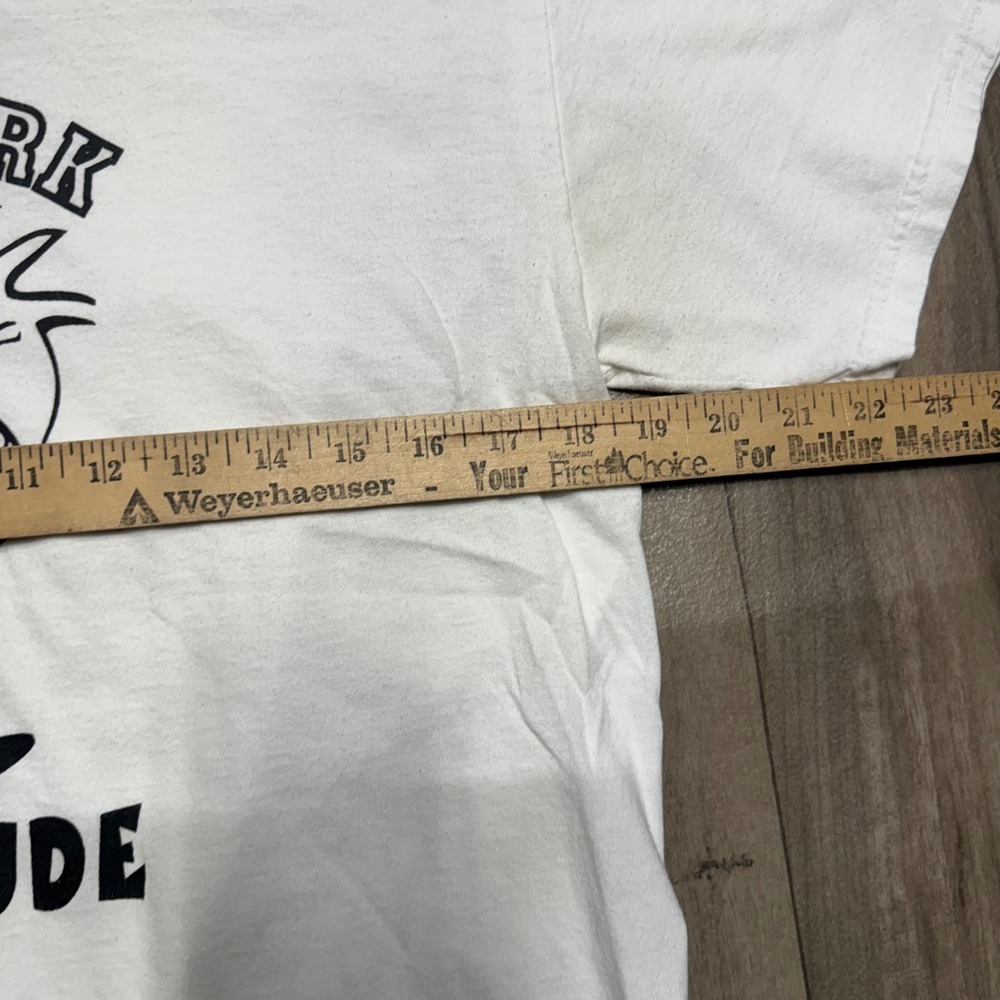 Fruit of the Loom New York Attitude Graphic T-Shirt White Mens Medium 1135 - Picture 3 of 6